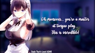 french maid comes back for more asmr part