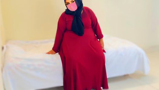fucking a chubby muslim mother in law wearing a red burqa hijab part 3