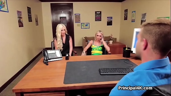 milf and cheerleader getting fucked at the office 3