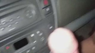 gear lever and dick in a hairy big pussy 3