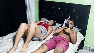 melany argues with her boyfriend and takes it out by fucking me 3